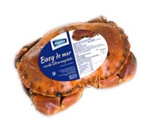 WHOLE BROWN CRAB COOKED